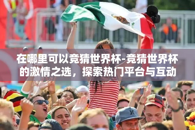 在哪里可以竞猜世界杯-竞猜世界杯的激情之选，探索热门平台与互动体验