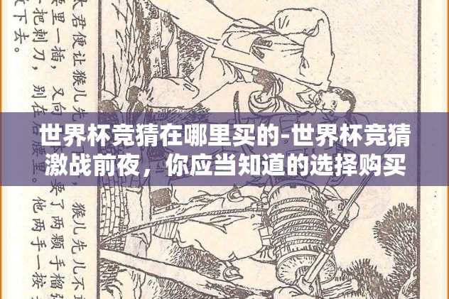 世界杯竞猜在哪里买的-世界杯竞猜激战前夜，你应当知道的选择购买秘籍