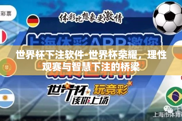 世界杯下注软件-世界杯荣耀，理性观赛与智慧下注的桥梁