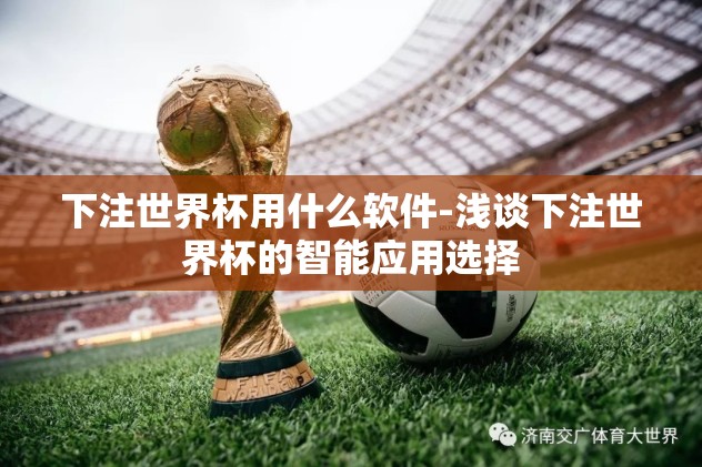 下注世界杯用什么软件-浅谈下注世界杯的智能应用选择
