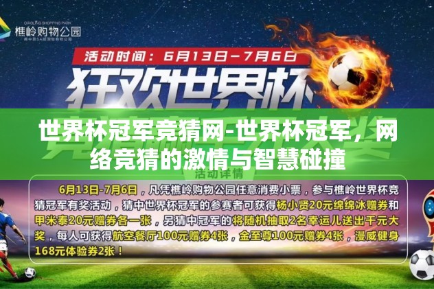 世界杯冠军竞猜网-世界杯冠军，网络竞猜的激情与智慧碰撞
