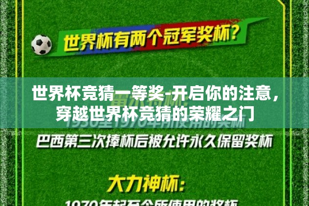 世界杯竞彩app-世界杯豪情，竞彩app的激情与理智交汇