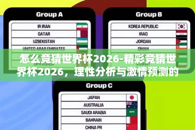 怎么竞猜世界杯2026-精彩竞猜世界杯2026,理性分析与激情预测的完美碰撞 怎么竞猜世界杯2026-精彩竞猜世界杯2026,理性分析与激情预测的完美碰撞
