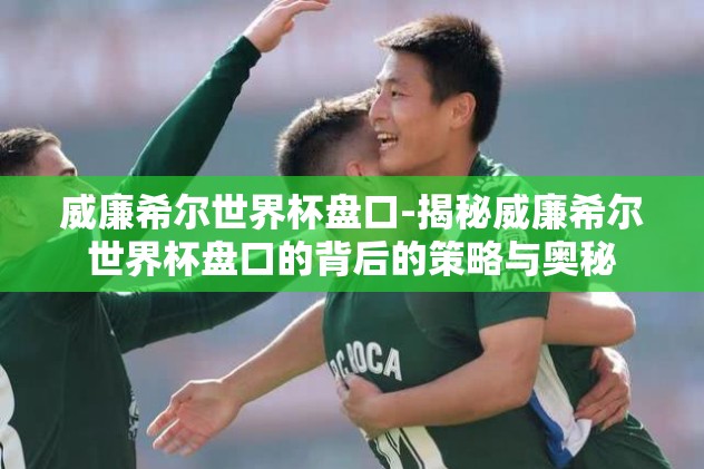 威廉希尔世界杯盘口-揭秘威廉希尔世界杯盘口的背后的策略与奥秘