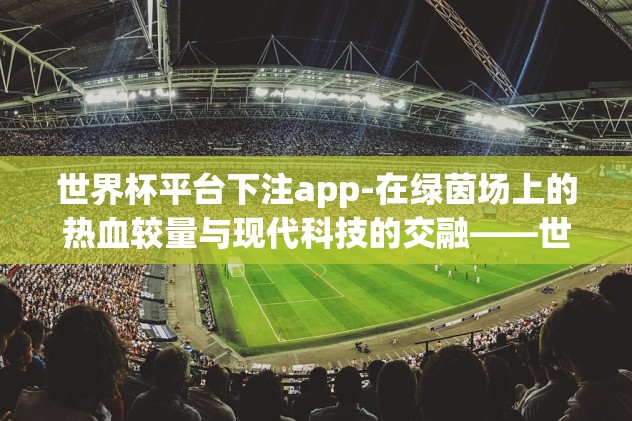 世界杯平台下注app-在绿茵场上的热血较量与现代科技的交融——世界杯平台下注app的兴起与影响探析