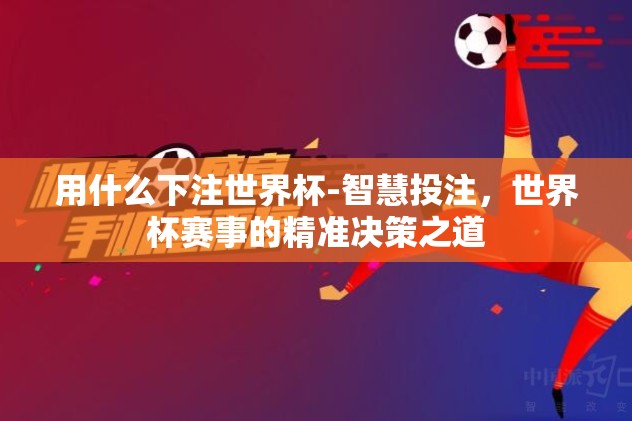 用什么下注世界杯-智慧投注，世界杯赛事的精准决策之道