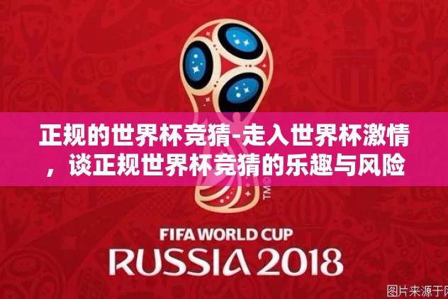 正规的世界杯竞猜-走入世界杯激情，谈正规世界杯竞猜的乐趣与风险